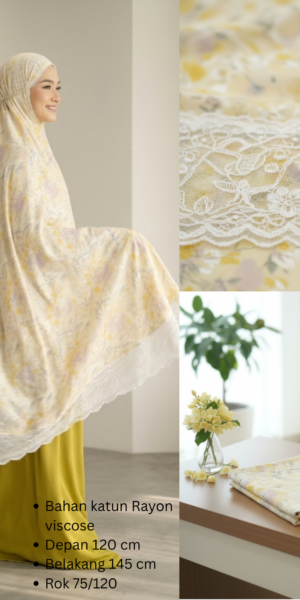 mukena katun rayon premium